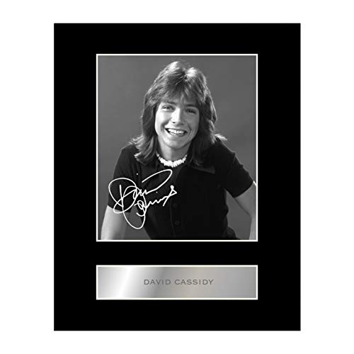 David Cassidy signiertes Foto mit Passepartout, #1, signiertes Geschenk, Bild von Iconic pics