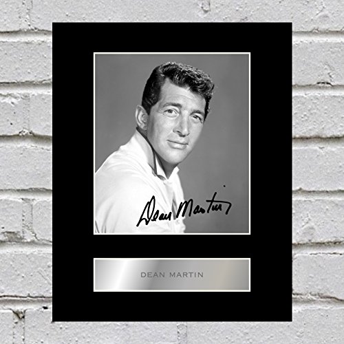 Dean Martin Foto mit Passepartout von Iconic pics