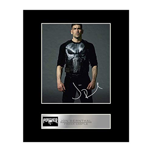 Fotodruck von Jon Bernthal, signiert, mit Passepartout, Punisher von Iconic pics