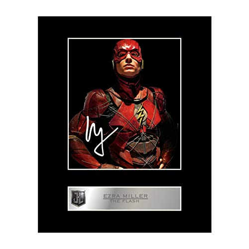 Iconic pics Ezra Miller The Flash Autogramm-Fotodruck mit Autogramm von Iconic pics