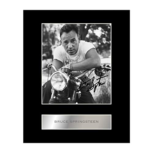 Iconic pics Signiertes Foto von Bruce Springsteen #2, mit Passepartout von Iconic pics