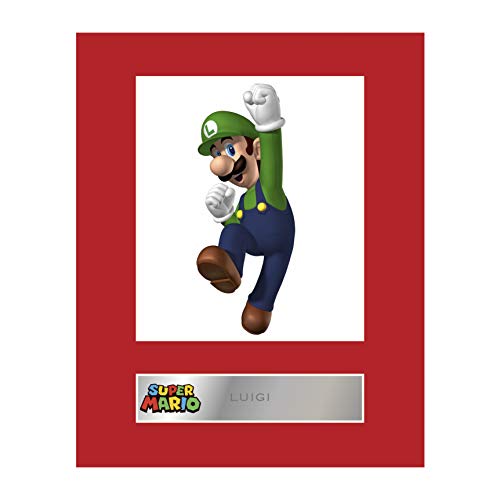 Luigi montiert Foto Display Super Mario von Iconic pics