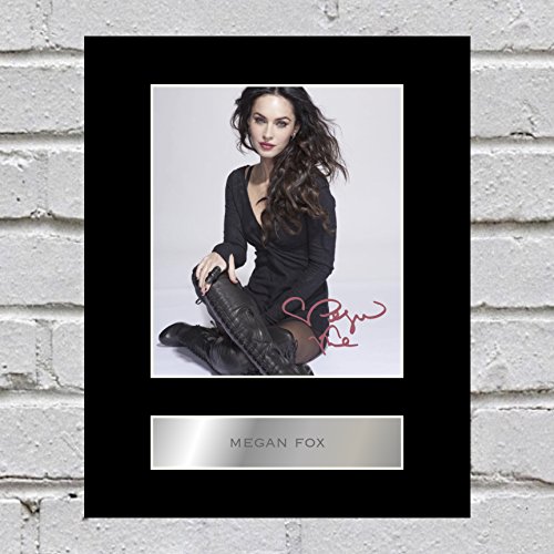 Megan Fox Signiert Foto Display Megan Fox Signiert Foto Display von Iconic pics