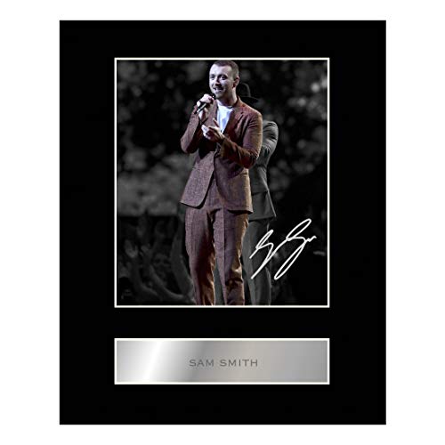 SAM SMITH SIGNED montiert Foto Display # 1 von Iconic pics