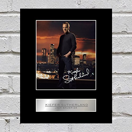 Signierter Fotodruck „Kiefer Sutherland“, von Jack Bauer-24 von Iconic pics