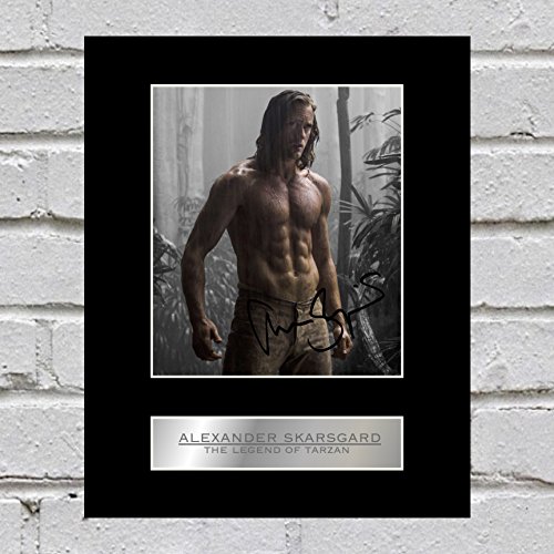 Signiertes Foto von Alexander Skarsgard, The Legend of Tarzan von Iconic pics