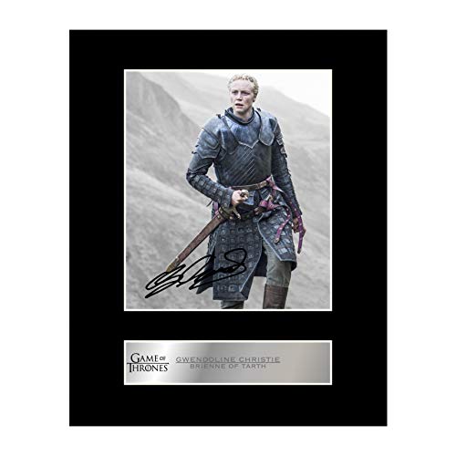 Signiertes Foto von Gwendoline Christie, Brienne Von Tarth – Game Of Thrones von Iconic pics