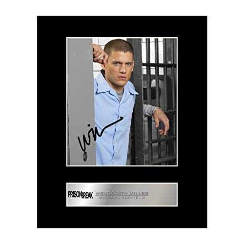 Signiertes Foto von Wentworth Miller, Michael Scofield, Prison Break #1 von Iconic pics