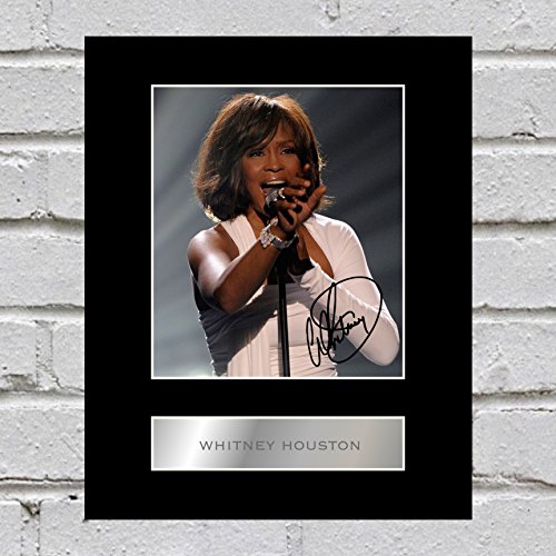 Signiertes Foto von Whitney Houston von Iconic pics