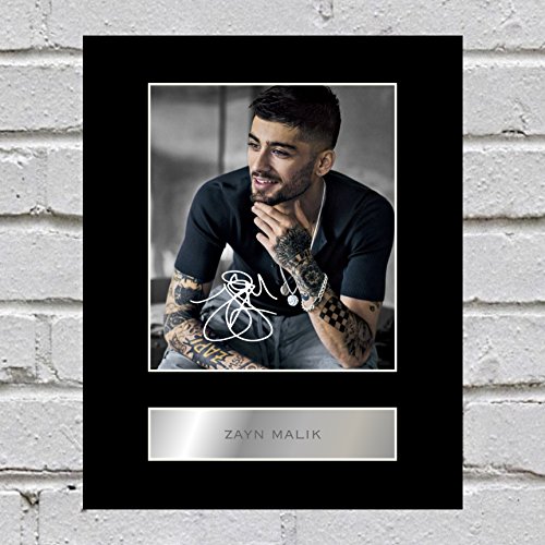 Signiertes Foto von Zayn Malik von Iconic pics