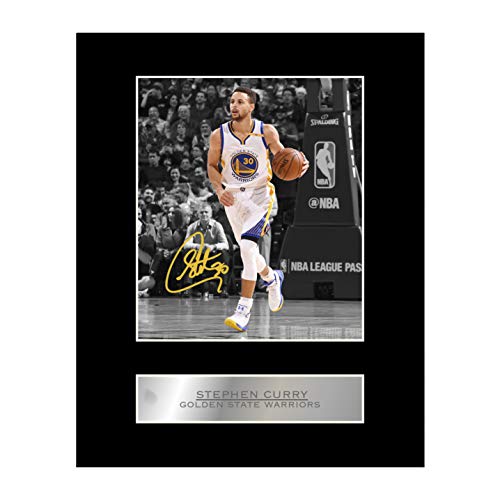 Stephen Curry Foto, signiert, Golden State Warriors von Iconic pics