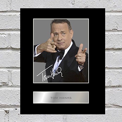 TOM HANKS Signiert Foto Display von Iconic pics