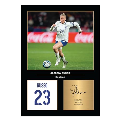 Icons Wall Art Alessia Russo Löwenessen-Foto, signiert, A4, Geschenk für England-Fans, digital reproduziert, ungerahmt Icons Wall Art Alessia Russo Löwenessen-Foto, signiert, A4, Geschenk für England-Fans, digital reproduziert, ungerahmt von Icons Wall Art