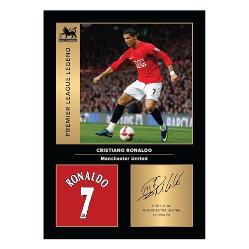 Icons Wall Art Cristiano Ronaldo United Legends Signiertes A4-Fotobild, Geschenk für United-Fans, digital reproduzierte Unterschrift, ungerahmt Icons Wall Art Cristiano Ronaldo United Legends Signiertes A4-Fotobild, Geschenk für United-Fans, digital reproduzierte Unterschrift, ungerahmt von Icons Wall Art