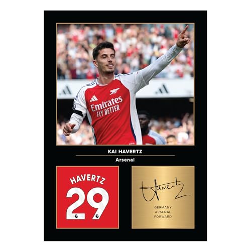 Icons Wall Art Kai Havertz Signiertes Arsenal A4 gedrucktes Foto Bild Display Geschenk für Real Madrid Fans digital reproduzierte Signatur ungerahmt Icons Wall Art Kai Havertz Signiertes Arsenal A4 gedrucktes Foto Bild Display Geschenk für Real Madrid Fans digital reproduzierte Signatur ungerahmt von Icons Wall Art