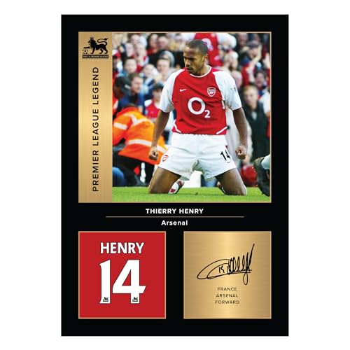 Icons Wall Art Thierry Henry Arsenal Legends, signiertes Foto, A4, Geschenk für Arsenal-Fans, digital reproduziert, ungerahmt Icons Wall Art Thierry Henry Arsenal Legends, signiertes Foto, A4, Geschenk für Arsenal-Fans, digital reproduziert, ungerahmt von Icons Wall Art