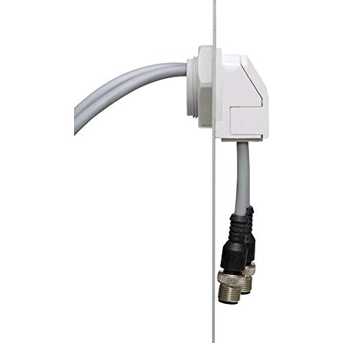 Icotek KVT 32 W90 Kabeldurchführung teilbar Polycarbonat Grau 1 St. von icotek
