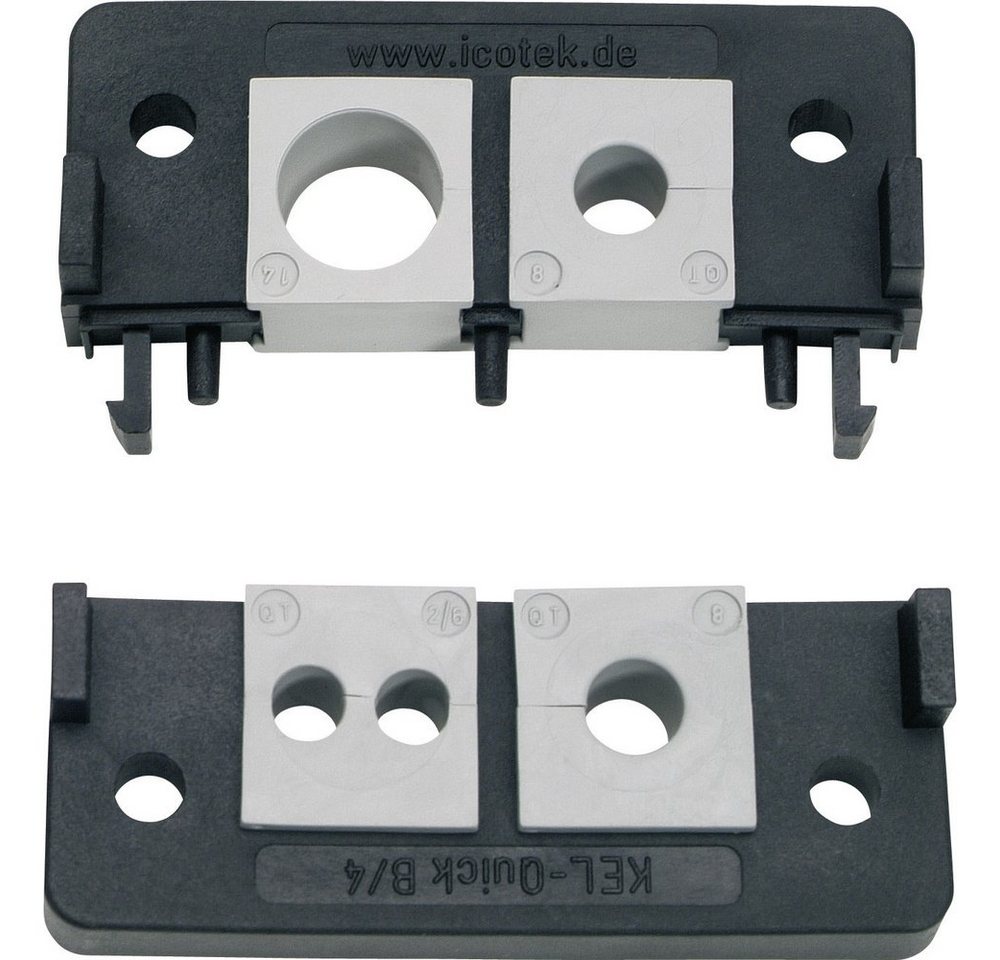 Icotek Kabeldurchfuhr Icotek KEL-Quick B4 Kabeleinführungsleiste Polyamid Schwarz 1 St., KEL-Quick B4 Icotek Kabeldurchfuhr Icotek KEL-Quick B4 Kabeleinführungsleiste Polyamid Schwarz 1 St., KEL-Quick B4 von Icotek