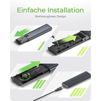 IB-1808MCT-CU31, Type-C®/A USB 3.2 Gen 2 zu NVMe/SATA M.2 von Icy Box