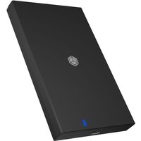 IB-200T-C3, Gehäuse für 1x SSD/HDD mit USB 3.2 Gen 1 Type-A/Type-CKombi-Kabel von Icy Box