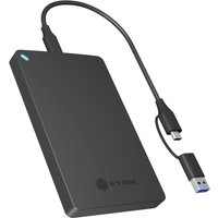 IB-201T-CU31, ext. 2.5" SATA Gehäuse, USB 3.2 Gen 2 bis zu 10 Gbit/s IB-201T-CU31, ext. 2.5" SATA Gehäuse, USB 3.2 Gen 2 bis zu 10 Gbit/s von Icy Box