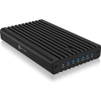 IB-2817MCL-C31, 2-fach M.2 PCIe NVMe CloneStation & DockingStation, USB 3.2 Gen 2 Type-C®/A von Icy Box