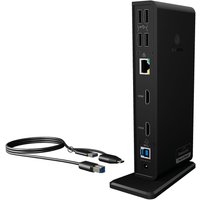IB-DK2251AC, 11-in-1 USB 3.0 Type-A + Type-CDock mit zwei HDMIAnschlüssen von Icy Box