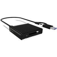 ICY BOX IB-CR404-C31 Externer Speicherkartenleser USB-C®, USB 3.2 Gen 2 (USB 3.1) Schwarz von Icy Box