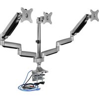 ICY BOX IB-MS505-T 3fach Monitor-Tischhalterung 25,4cm (10 ) - 81,3cm (32 ) Silber, Schwarz Drehb ICY BOX IB-MS505-T 3fach Monitor-Tischhalterung 25,4cm (10 ) - 81,3cm (32 ) Silber, Schwarz Drehb von Icy Box