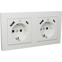 Icy Box - Unterputz Steckdosenset IB-MPS4200W-PD von Icy Box