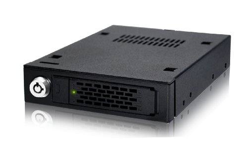 SAS 12GBit / SATA Hot Swap Wechselrahmen für 2,5 Zoll (6,4cm) SSD/HDD - Vollmetall - Icy Dock ToughArmor MB991IK-B von ICY DOCK