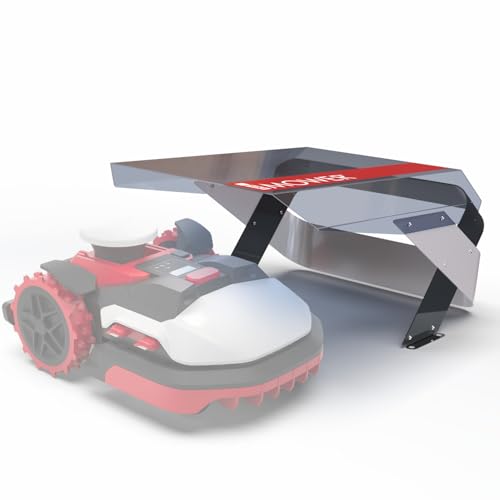 Idea Mower Mobius Mähroboter Garage kompatibel mit Kress RTKn für Rasenflächen bis 5000m² - Schutz mit transparentem Dach UV Tastaturzugang, unabhängige Installation von Idea Mower