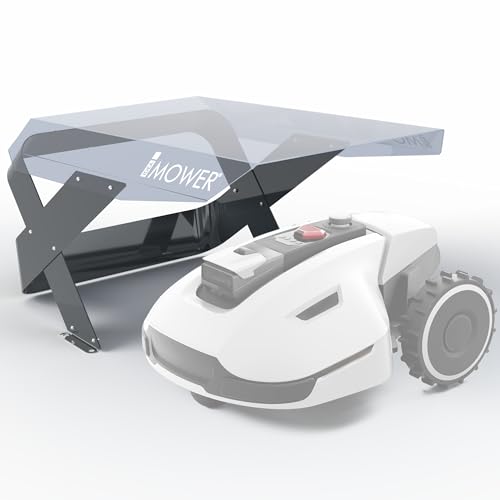 IdeaMower Mähroboter Garage - Robuste Polycarbonat Wetterabdeckung für Mammotion Yuka - Garage Für Mähroboter Schutz von Idea Mower