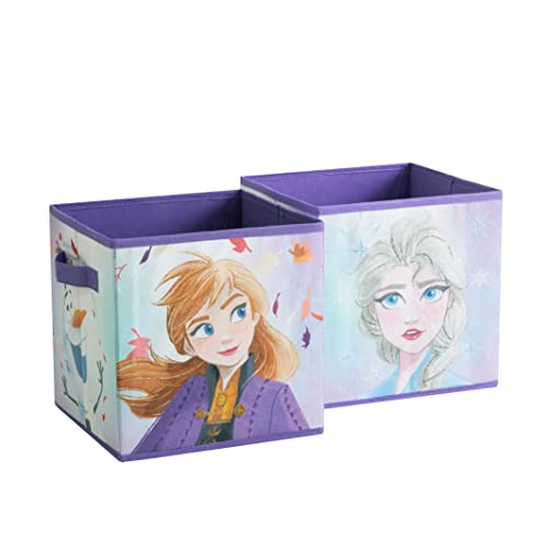 Idea Nuova Disney Frozen 2 faltbare Aufbewahrungswürfel, 25,4 x 25,4 cm, 2 Stück Idea Nuova Disney Frozen 2 faltbare Aufbewahrungswürfel, 25,4 x 25,4 cm, 2 Stück von Idea Nuova