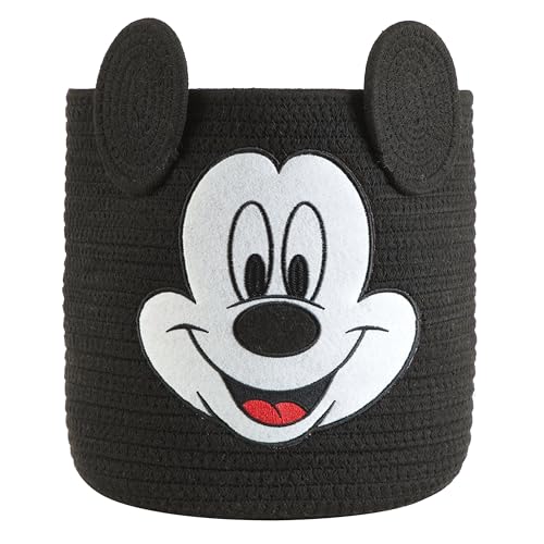 Idea Nuova Disney Mickey Mouse Figural Rope Storage Organizer Basket, 25,4 cm H x 25,4 cm B Idea Nuova Disney Mickey Mouse Figural Rope Storage Organizer Basket, 25,4 cm H x 25,4 cm B von Idea Nuova