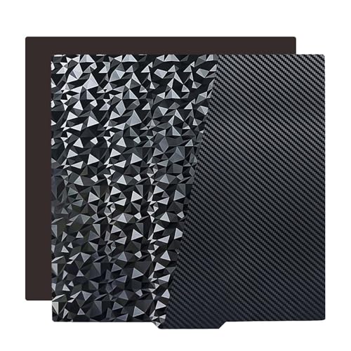 IdeaFormer Diamond PEO+Carbon Fiber PET Druckplatte 230x230 mm, Federstahl PEO+PET Platte Magnetisch Spring Steel Druckbett für Anycubic Kobra 2/Kobra 2 Neo/Kobra 2 Pro Heizplatte IdeaFormer Diamond PEO+Carbon Fiber PET Druckplatte 230x230 mm, Federstahl PEO+PET Platte Magnetisch Spring Steel Druckbett für Anycubic Kobra 2/Kobra 2 Neo/Kobra 2 Pro Heizplatte von IdeaFormer