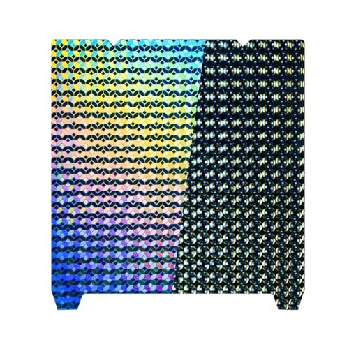 IdeaFormer PEA K1 SE K1C Druckplatte 235x235, Rainbow Mosaic Ball+Diamond Ball PEA Spring Steel Build Plate für Creality K1/K1C/K1 SE/Ender 5 S1/Ender 3 S1 Pro/Ender 3 S1/Ender V3 KE/Ender3 V3 SE von IdeaFormer