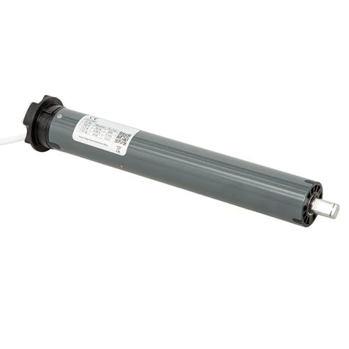 IdeaGenesis Ultra-kurzer Rohrmotor für Rollläden, mechanischer Motor mit 10 Nm Leistung für kleine Fenster, integrierbar mit traditionellen Heimautomationssystemen (kurz) von IdeaGenesis