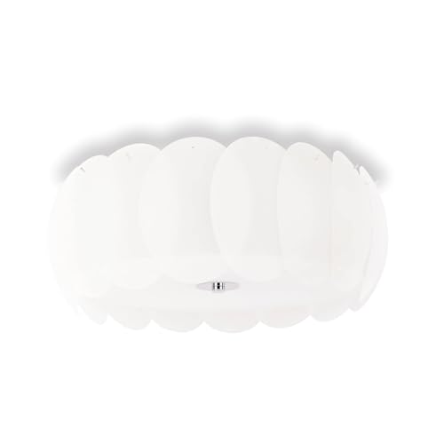 Ideal Lux Deckenleuchte OVALINO PL8, 8-flammig, E27, weiß Ideal Lux Deckenleuchte OVALINO PL8, 8-flammig, E27, weiß von Ideal Lux