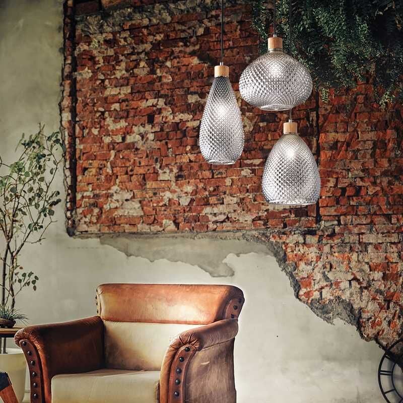 Ideal Lux Bergen 2 SP1 Pendelleuchte rauchglas E27 Ideal Lux Bergen 2 SP1 Pendelleuchte rauchglas E27 von Ideal Lux
