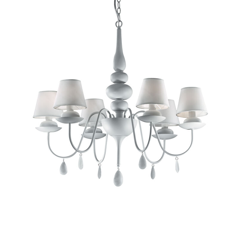 Ideal Lux Blanche Pendelleuchte SP6 bianco Ideal Lux Blanche Pendelleuchte SP6 bianco von Ideal Lux