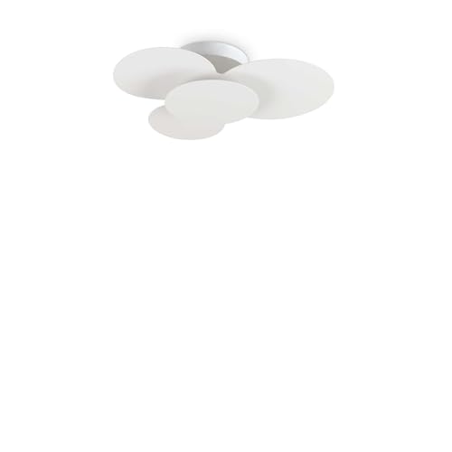 Ideal Lux CLOUD Circles Dekorative Unterputz-Deckenleuchte Weiß 52cm 3000K von Ideal Lux