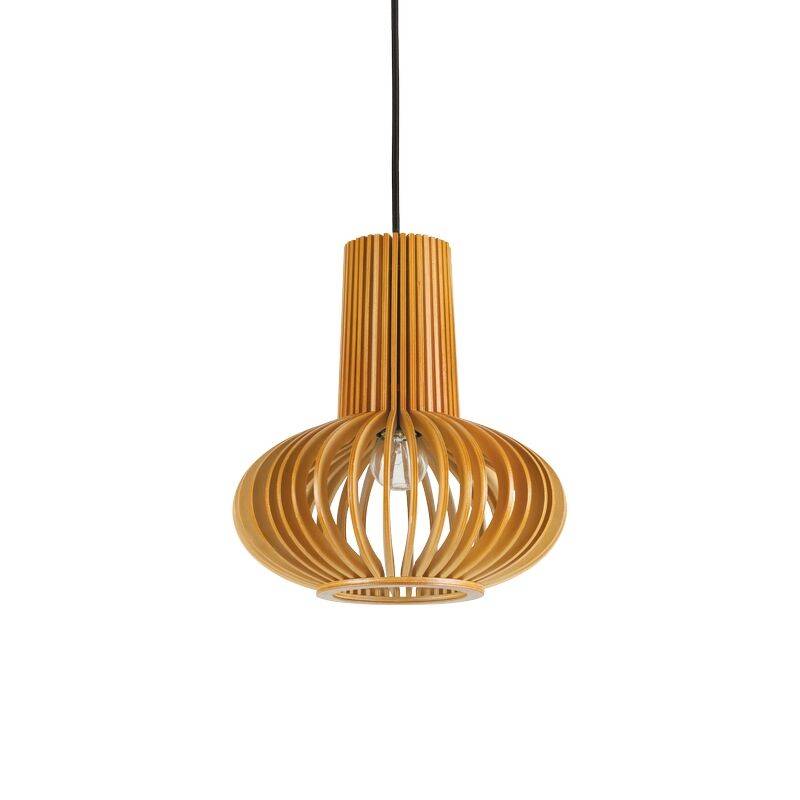 Ideal Lux Citrus 2 SP1 Pendelleuchte Holz E27 von Ideal Lux