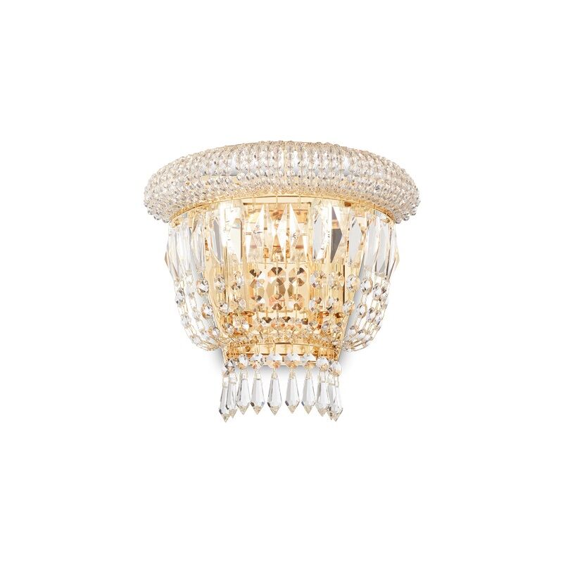 Ideal Lux Dubai AP2 Wandleuchte messing E14 Ideal Lux Dubai AP2 Wandleuchte messing E14 von Ideal Lux