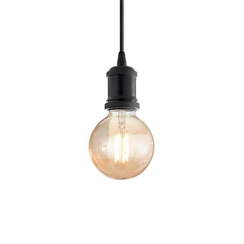 Ideal Lux Frida - 1 Lichtdeckenanhänger Schwarz von Ideal Lux