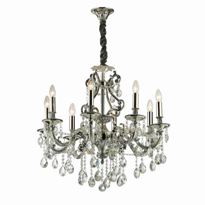 Ideal Lux Gioconda Pendelleuchte SP8 argento von Ideal Lux