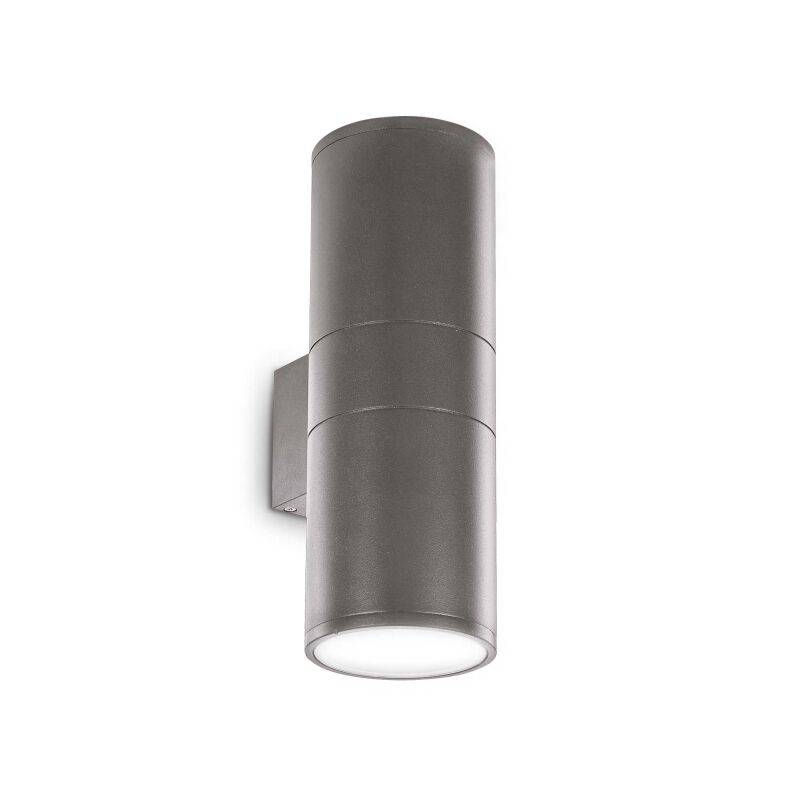 Ideal Lux Gun AP2 Außenleuchte Wandleuchte anthrazit von Ideal Lux