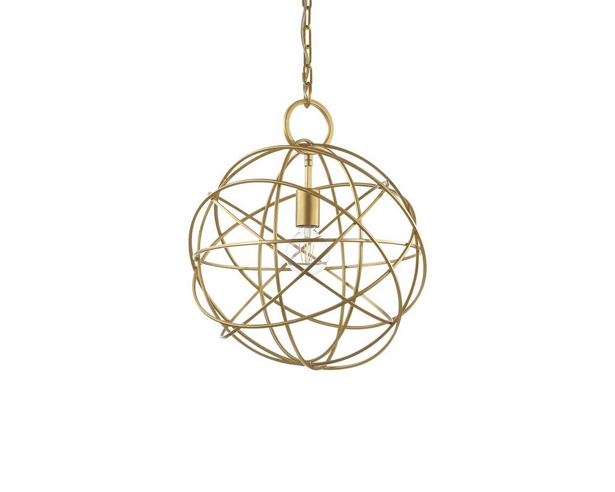 Ideal Lux Hängeleuchten Konse SP Pendelleuchte Gold Metall E27 1-/6-/7-flammig dimmbar, LED wechselbar, Hängeleuchte Ideal Lux Hängeleuchten Konse SP Pendelleuchte Gold Metall E27 1-/6-/7-flammig dimmbar, LED wechselbar, Hängeleuchte von Ideal Lux