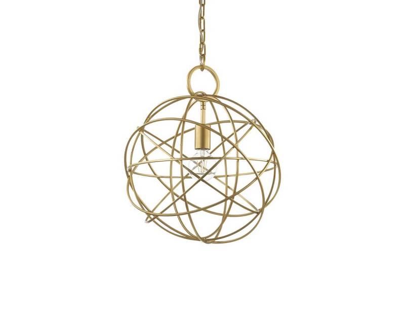 Ideal Lux Hängeleuchten Konse SP Pendelleuchte Gold Metall E27 1-/6-/7-flammig dimmbar, LED wechselbar, Hängeleuchte Ideal Lux Hängeleuchten Konse SP Pendelleuchte Gold Metall E27 1-/6-/7-flammig dimmbar, LED wechselbar, Hängeleuchte von Ideal Lux