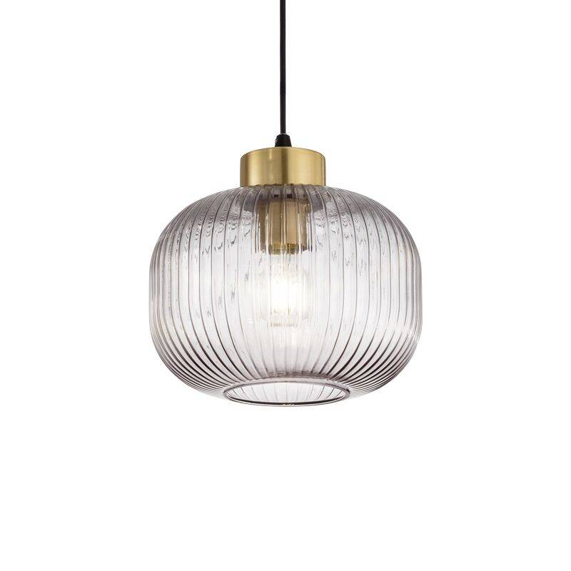 Ideal Lux Mint 2 SP1 Pendelleuchte rauchglas E27 von Ideal Lux
